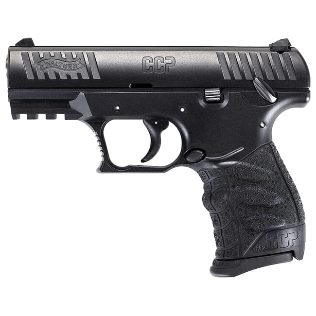 Walther CCP M2 9MM 3.54 Black, 8 Round Pistol w/ 2 Mags 5080500