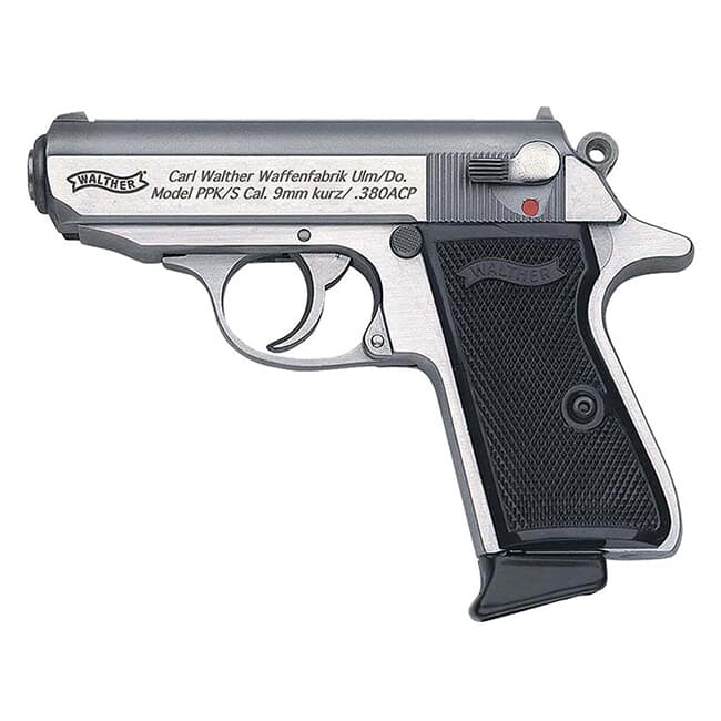 Walther PPK/S .380 ACP Stainless Pistol 4796004