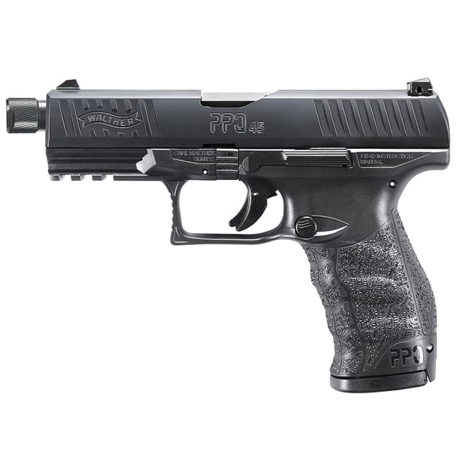 Walther PPQ M2 .45 Auto Black 4.9&quot; SD-Barrel 12 round Pistol w/ 2 Mags 2829231