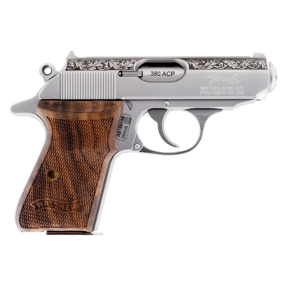 Walther 380 ACP PPK/S Stainless, Oak Leaf 4797073