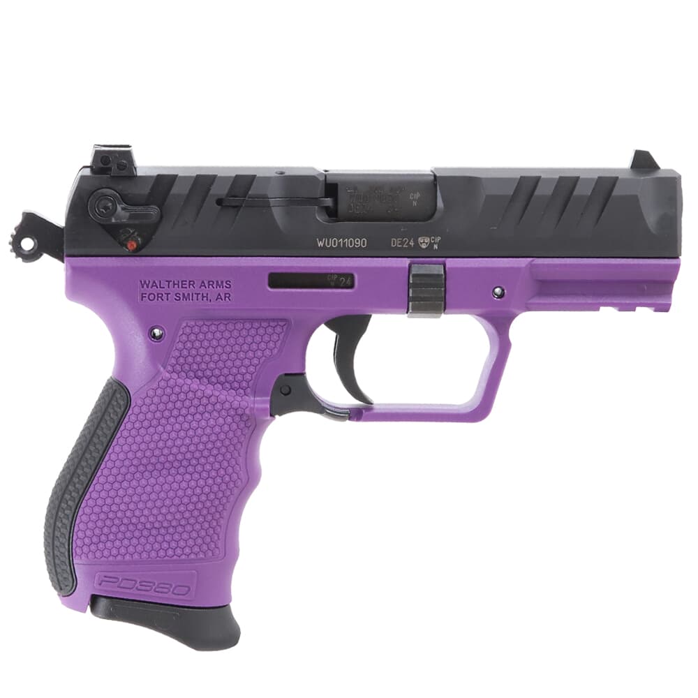 Walther Arms PD380 .380 ACP 3.7&quot; Bbl Purple 9rd Pistol 5050511
