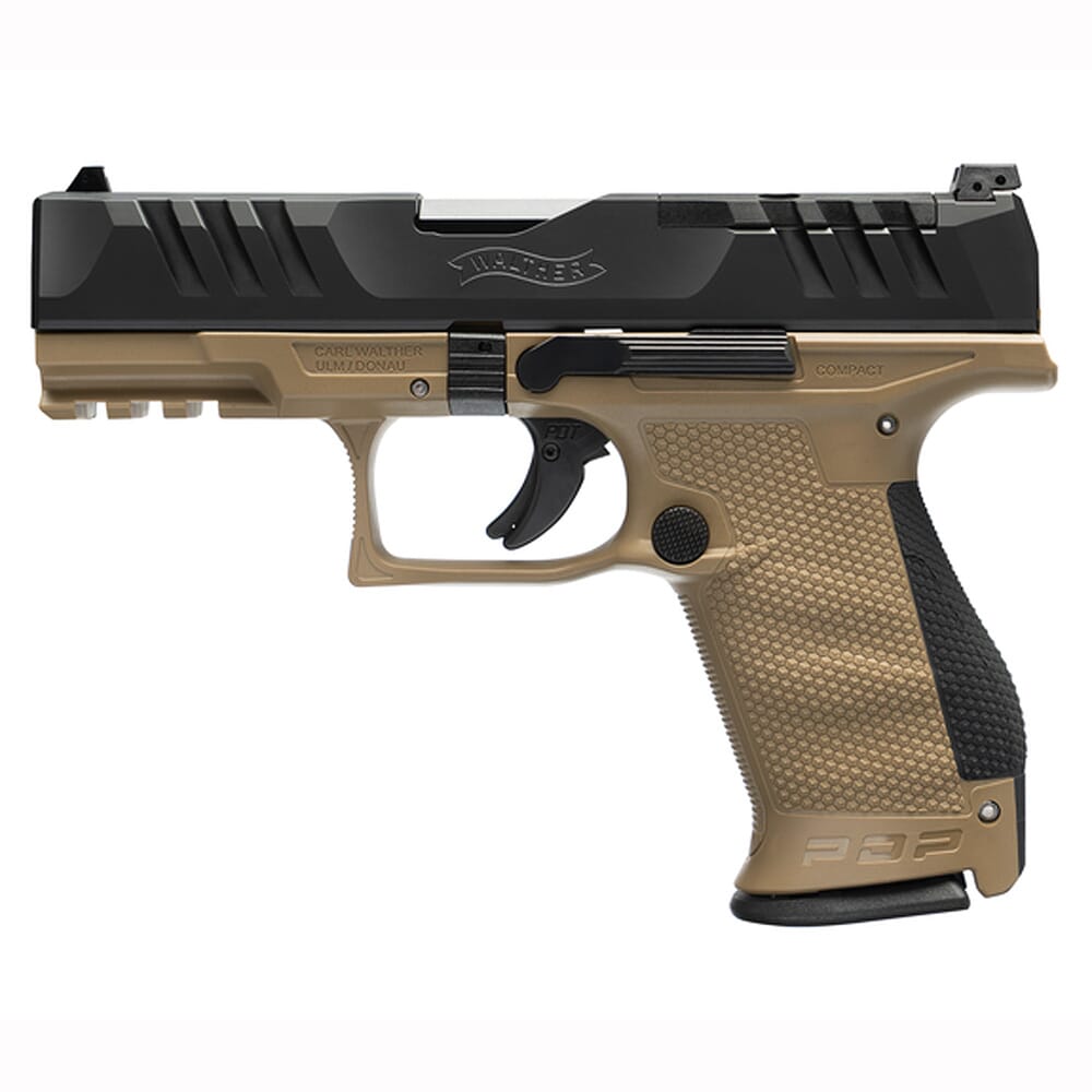 Walther PDP Compact 4" FDE Frame 10RD 9mm 2871939-img-1