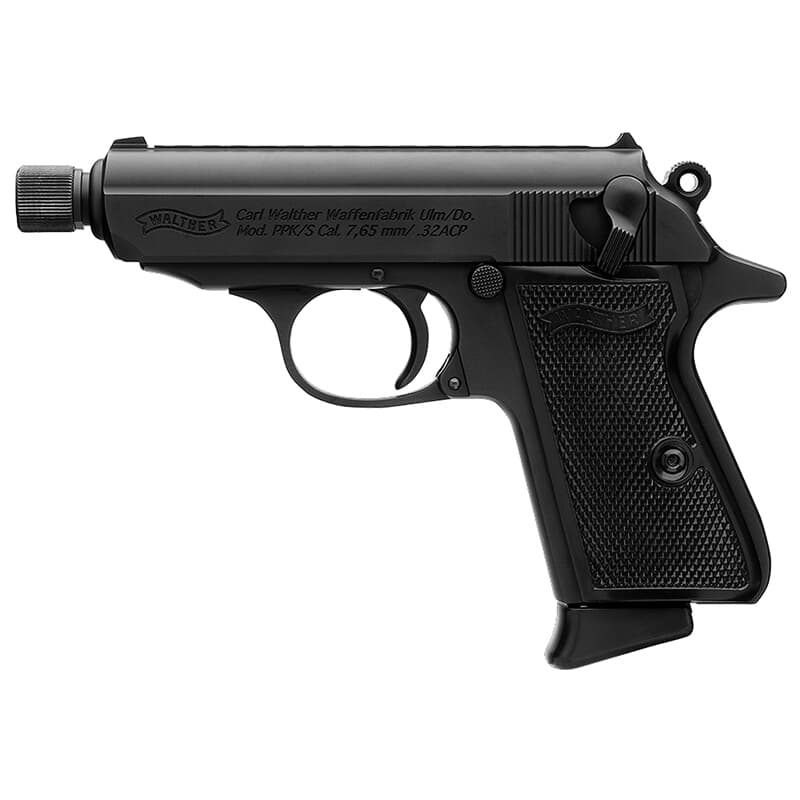 Walther PPK-SD .32 ACP 1/2x28 Bbl Black Pistol 4796061