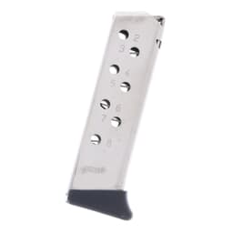 Walther PP/PPK/S .32 ACP Finger Rest Nickel 8rd Magazine 5136783
