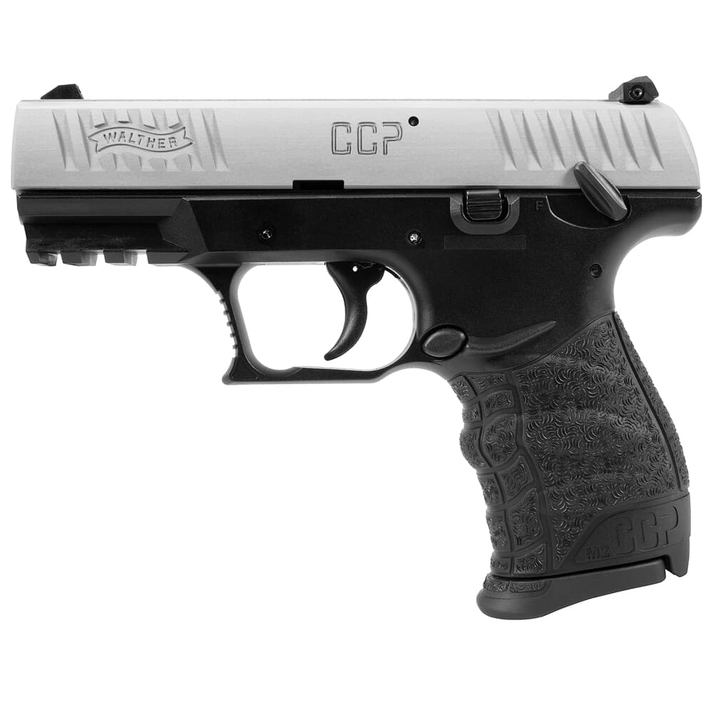 Walther Arms CCP M2 .380 ACP 3.54&quot; Bbl SS/Blk Pistol w/(2) 8rd  Mags 5082501