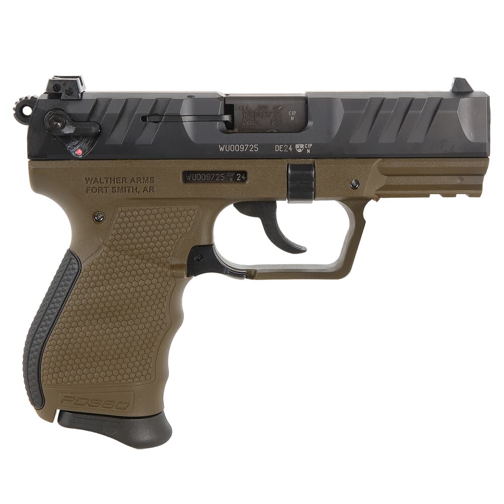 Walther Arms PD380 .380 ACP 3.7&quot; Bbl Military Green 9rdPistol 5050515
