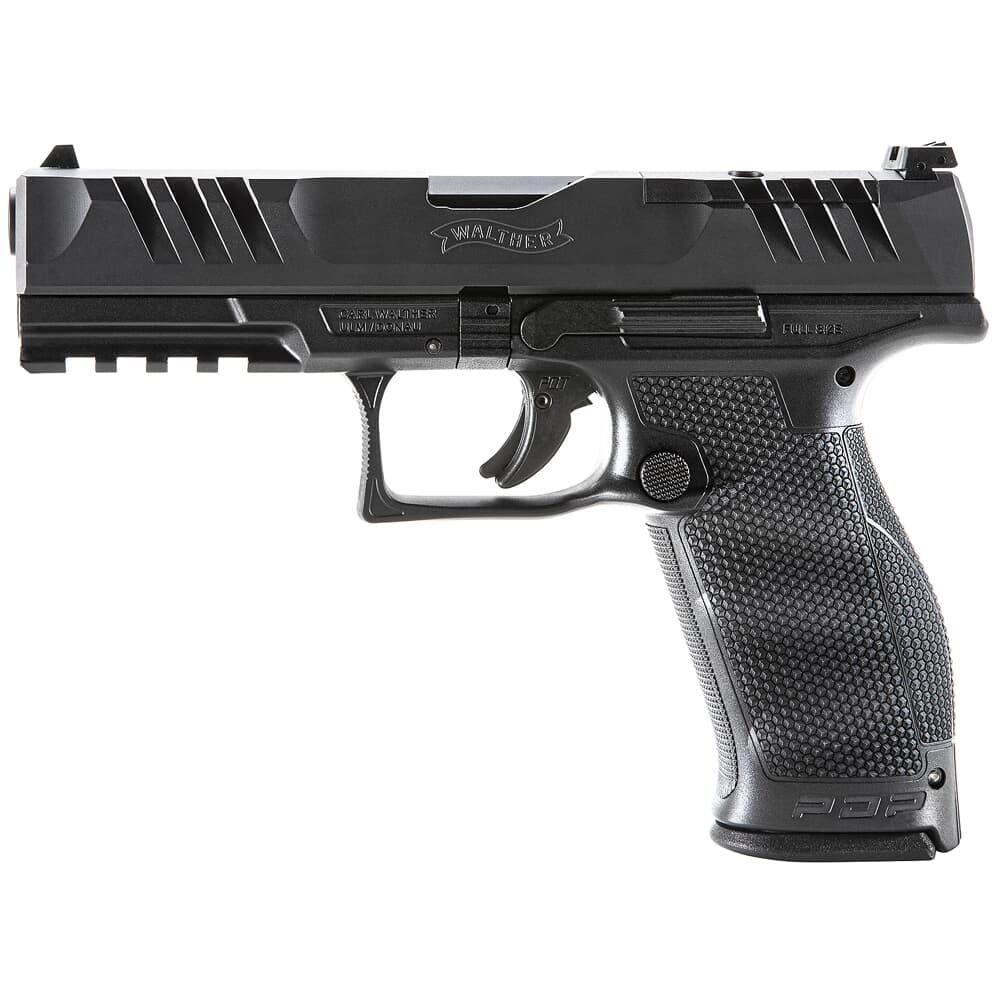 Walther Arms PDP 9mm Black 4.5&quot; Bbl Optic-Ready Full-Size Pistol w/(2) 18rd Magazines 2842475