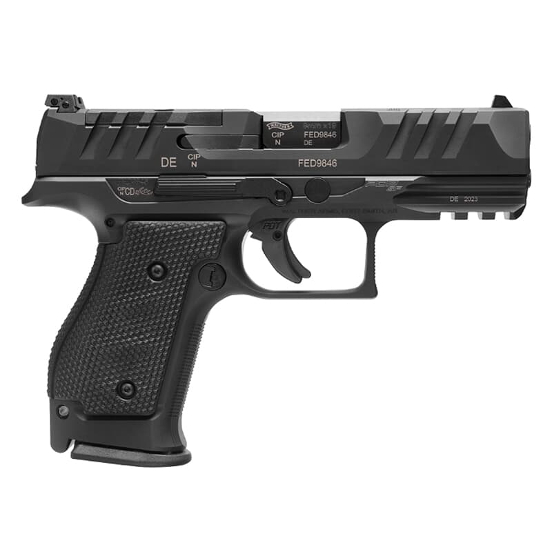 Walther Arms PDP Steel Frame 9mm 4&quot; Bbl Optic-Ready Compact Pistol w/(3) 15rd Mags 2872111