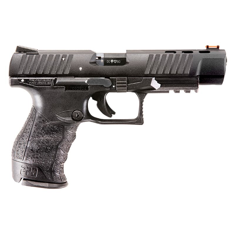 Walther Arms PPQ M2 .22 LR 5&quot; Bbl Black 12rd Pistol w/Fiber Optic Front Sight 5100302
