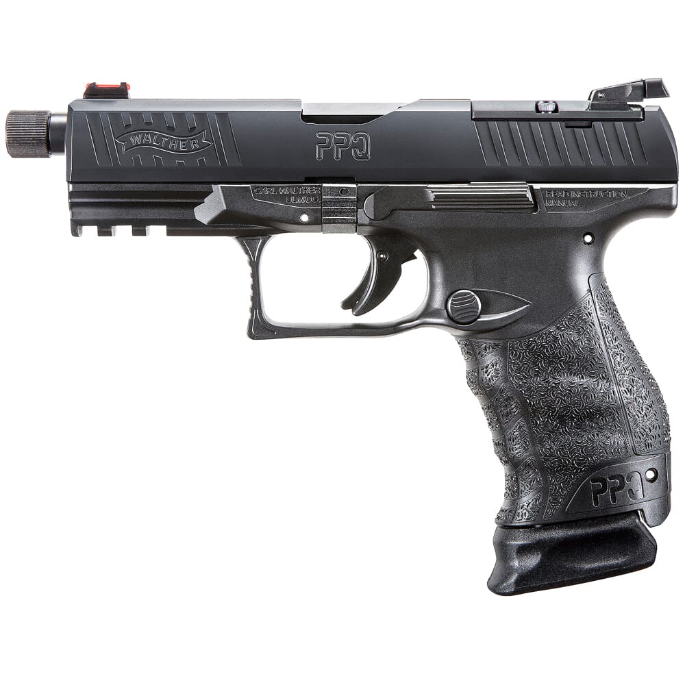 Walther Arms PPQ M2 Q4 TAC 9mm 4.60" Threaded Bbl Pistol w/(2) 17rd and (1) 15rd Mags 2846934