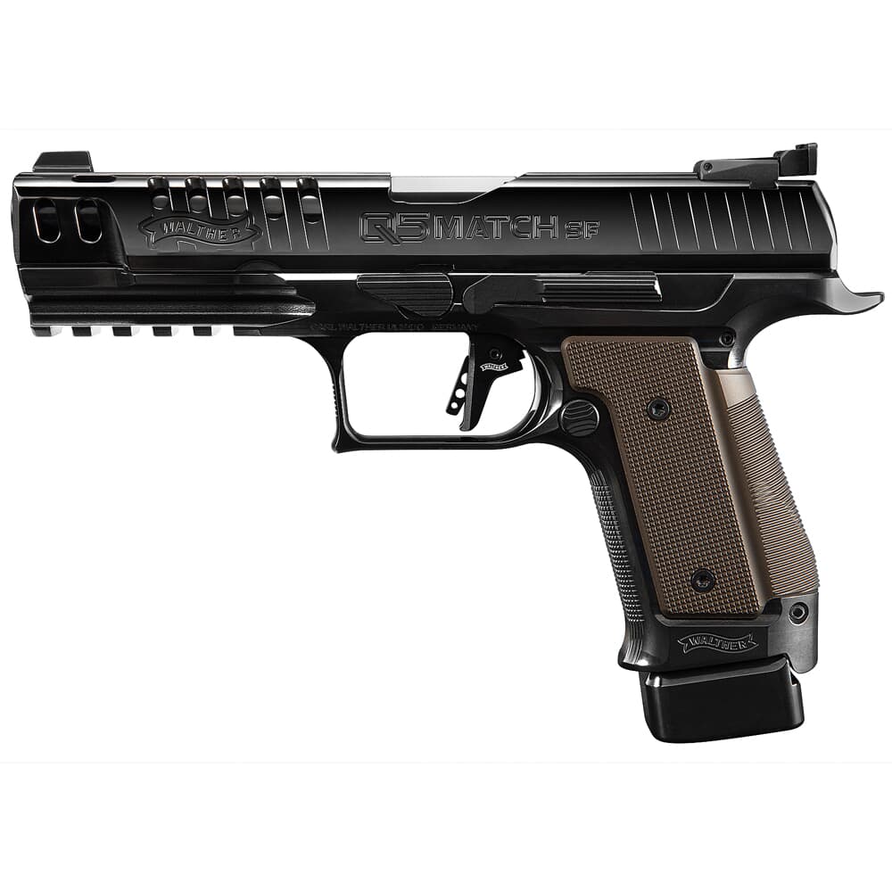 Walther Arms Meister Manufaktur PPQ Q5 Match SF 9mm Black Diamond Edition 15rd Pistol 2844524