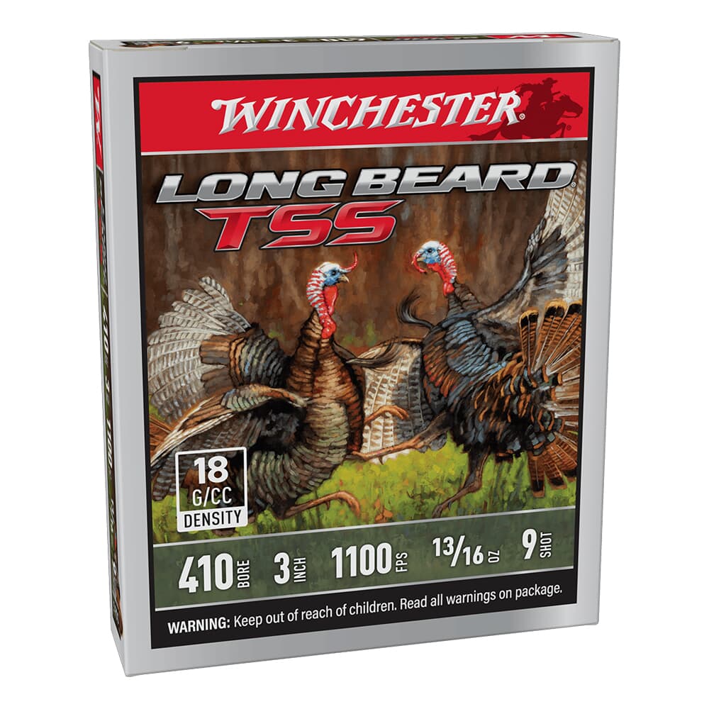 Winchester 410ga 3&quot; #9 Long Beard TSS 13/16oz Shells Box of 5 LBTSS4139
