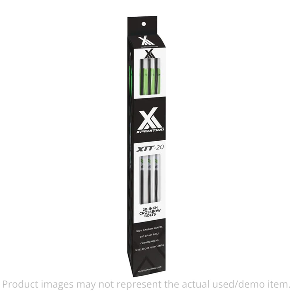 USED Xpedition Archery Xit-20 20&quot; Crossbow Bolt 5pk XACWA001 - Like New - Only 5 Bolts USED8610