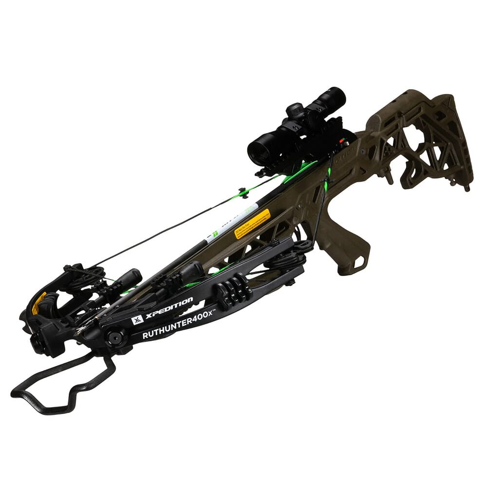 Xpedition Archery Rut Hunter400X OD Green Crossbow XACW1002