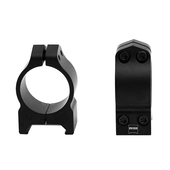 Zeiss Victory Weaver Style 1" Perma Attached Low 200M Scope Ring Set 000000-0490-091