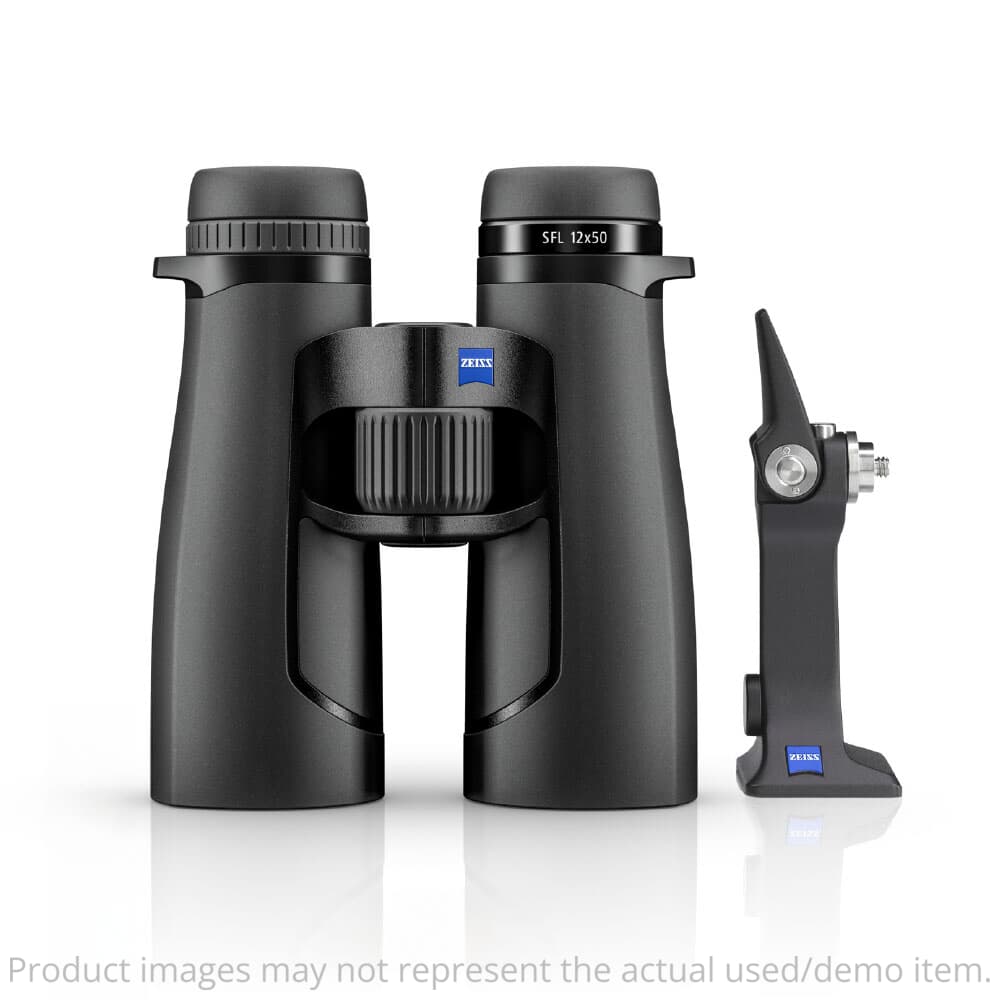 Zeiss SFL 50 12x50 Binoculars w/ Tripod Adapter LIKE NEW DEMO 525025-0000-000-9002D